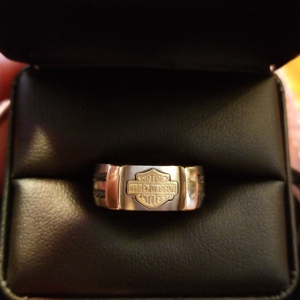 Harley Davidson Stamper ring. - Picture 2 of 8
